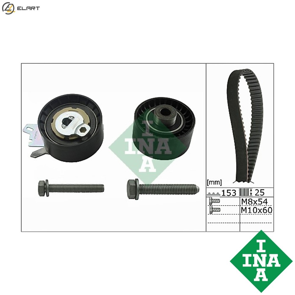 TIMING BELT KIT 530 0471 10 FOR PEUGEOT EXPERT/Van/TEPEE 307/CC/SW/Break 407 407