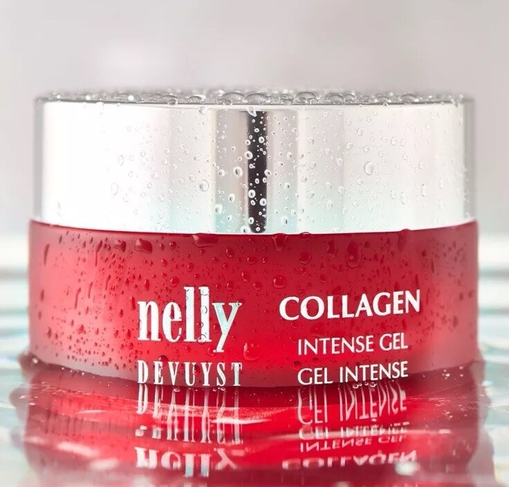 Nelly Devuyst Collagen Intense Gel 1.75 oz 50g in Glass Jar New