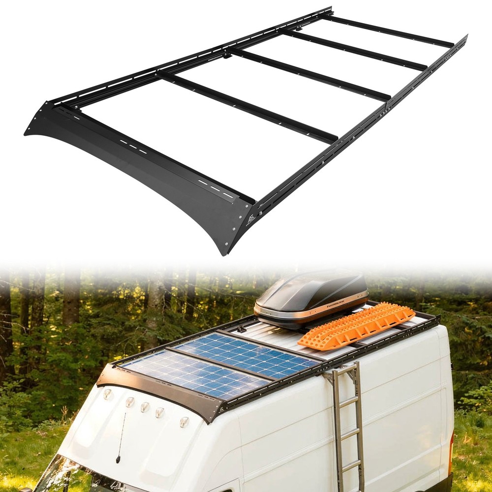 MELIPRON Aluminum Van Roof Ladder Rack For Ram ProMaster 159