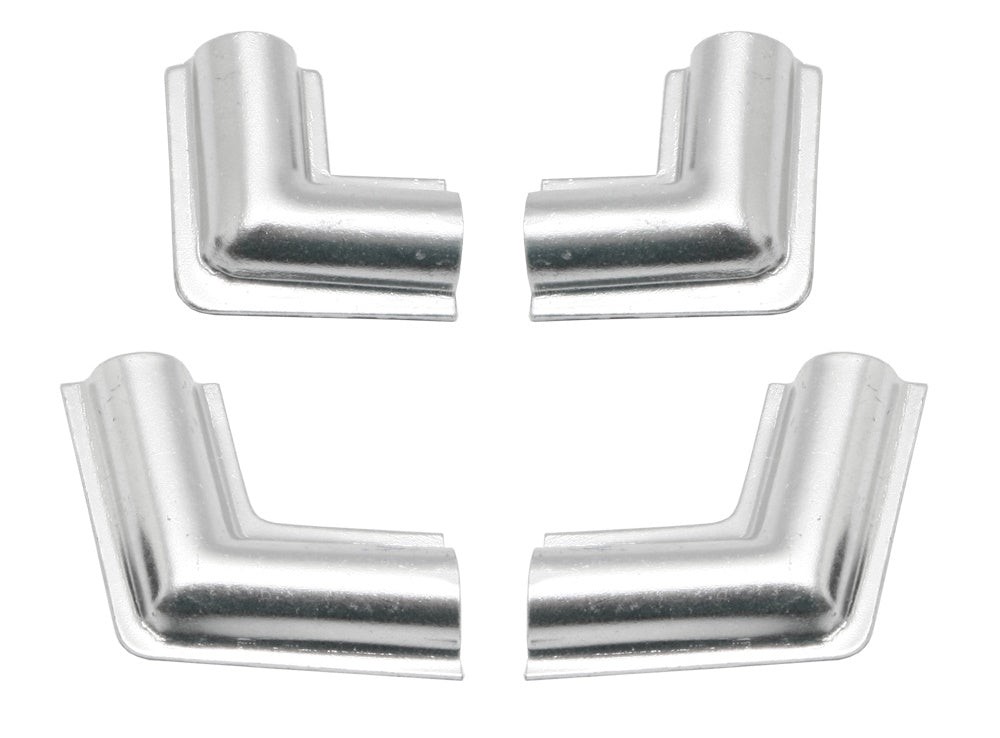 Holden Torana Front Windscreen Locking Strip/Mylar Corner Escutcheon x4 LH LX UC