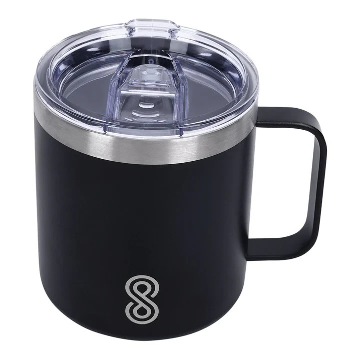 SINT Insulated Stainless Steel Coffee Mug with Splash-Proof Sliding Lid – 350ML