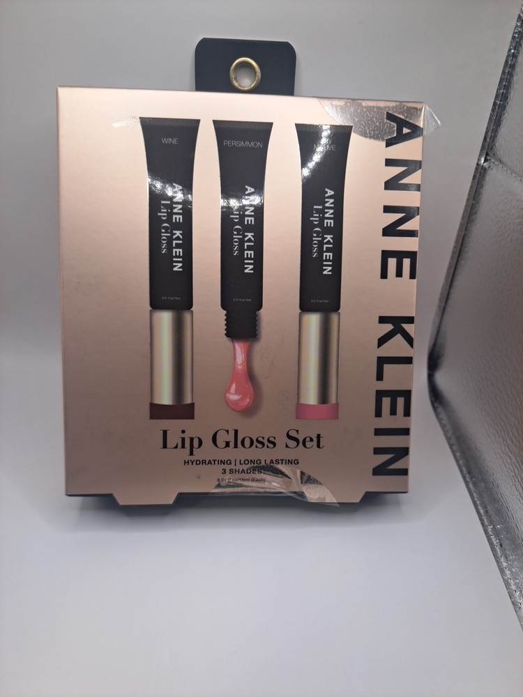 Anne Klein Lip GLOSS - 3 Shades - Hydrating Long Lasting **NEW**