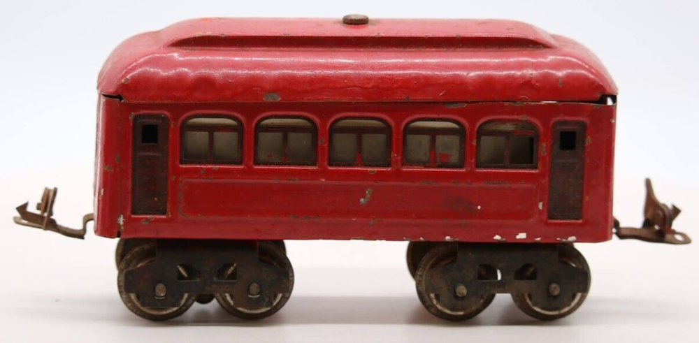 Lionel O Gauge 1:48 Vintage 609 Pullman Coach Car Red Pre-War Passenger