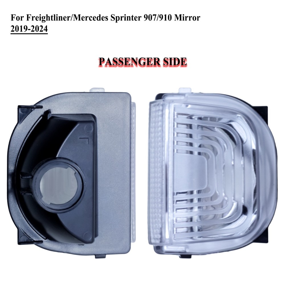 Passenger Right Side Door Mirror Turn Signal Light for Mercedes Sprinter 19-22
