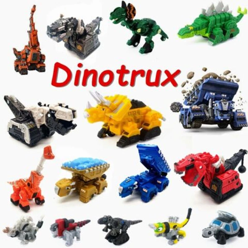Mattel Dinotrux Dozer Ty Rux Doll Dinotrux Die Casting Dream Factory Toys Loose-