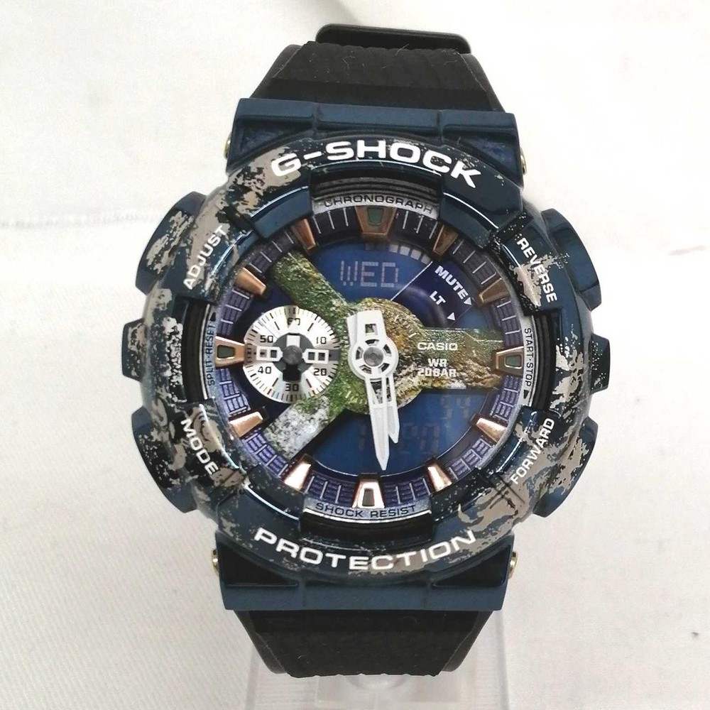 CASIO GM-110EARTH G-SHOCK 962222 Rugged Solar-Powered Watch with Earth Tone Design