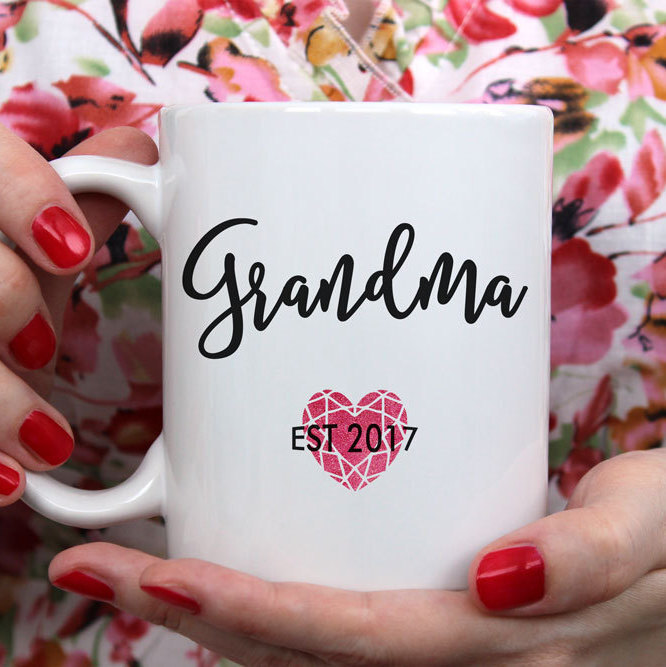 Grandma Mug Grandma Coffee Mug Gift For Grandma New Grandma Personalized