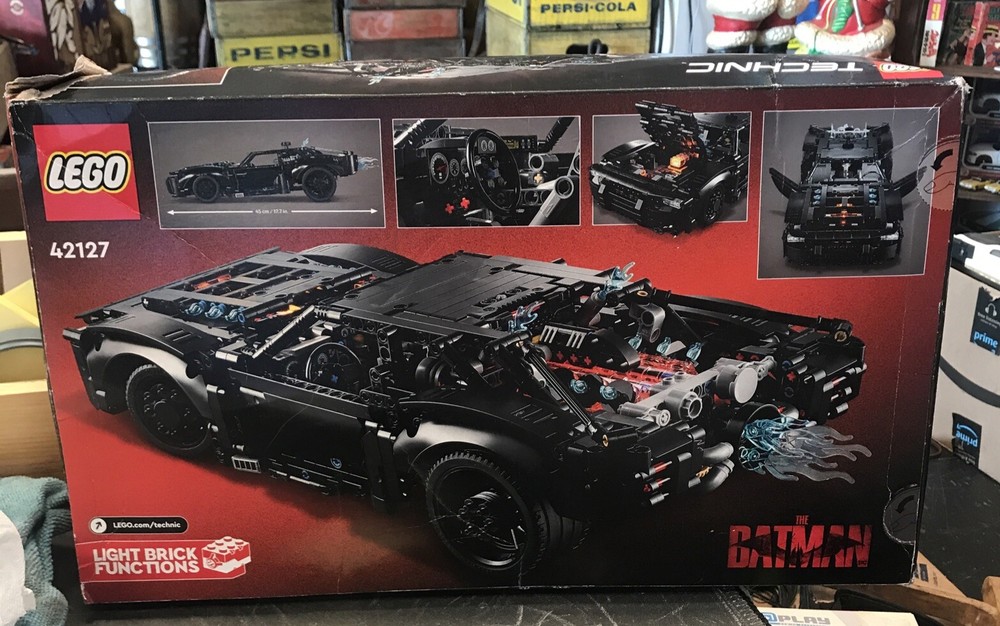 LEGO Technic The Batman Batmobile 42127 with 1360 Pieces for Display