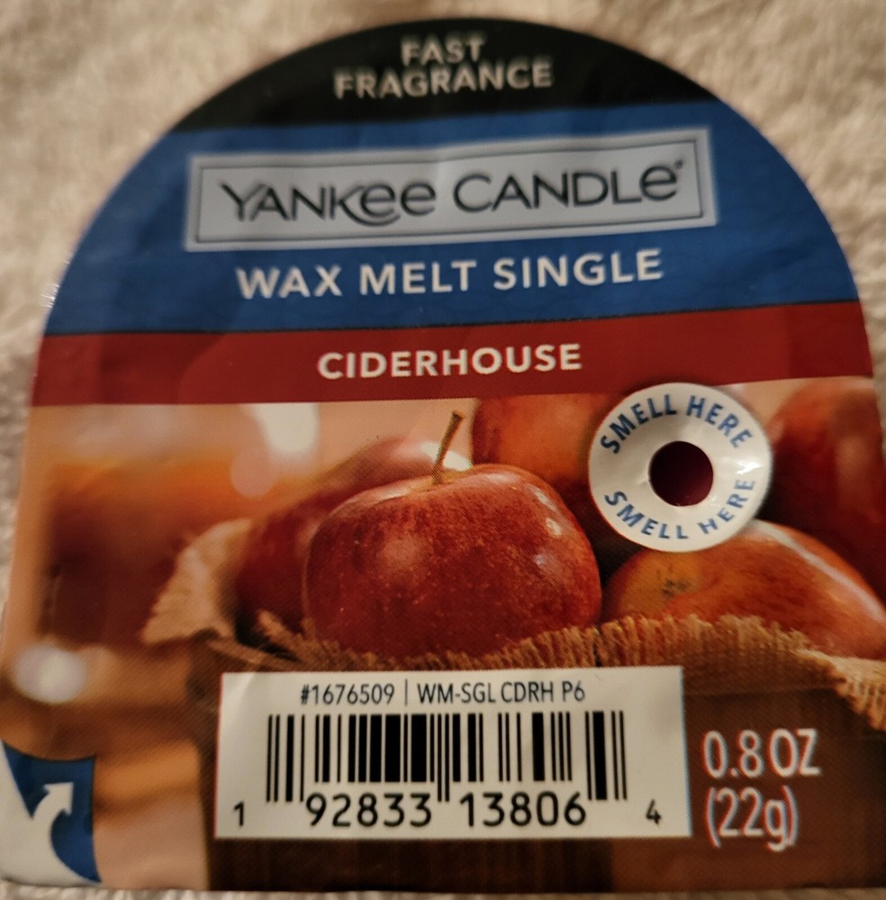 3 Yankee Candle Ciderhouse Scented Wax Candle Tart Melts for Cozy Aromas