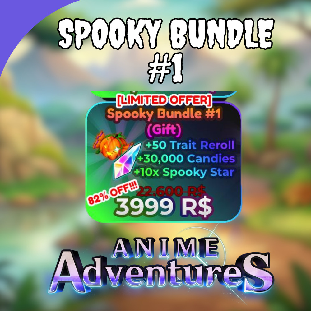 Anime Adventures (AA) Spooky Bundle #1 🔥 Fast Delivery🔥