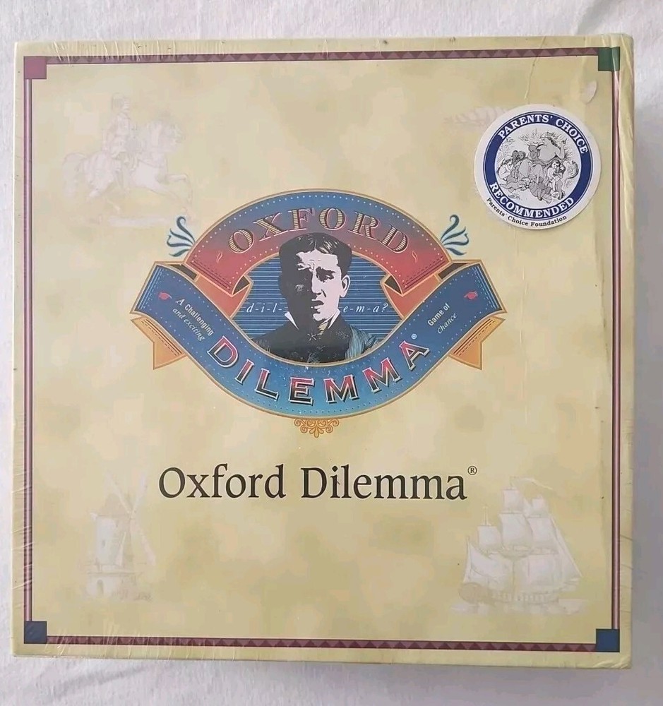 Oxford Dilema Board Game - A Challenging & Exciting Game Of Chance- Ages 12&Up