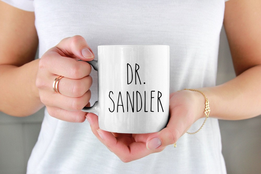 Custom New Phd Mug Custom Graduation Gift Medical School Gift Phd Student Gift