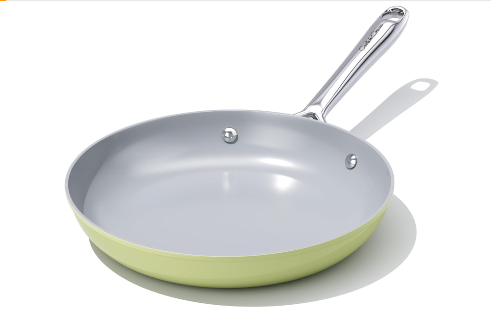 10-Inch Ceramic Nonstick Frying Pan for Induction Cooktops - Non-Toxic & Durable