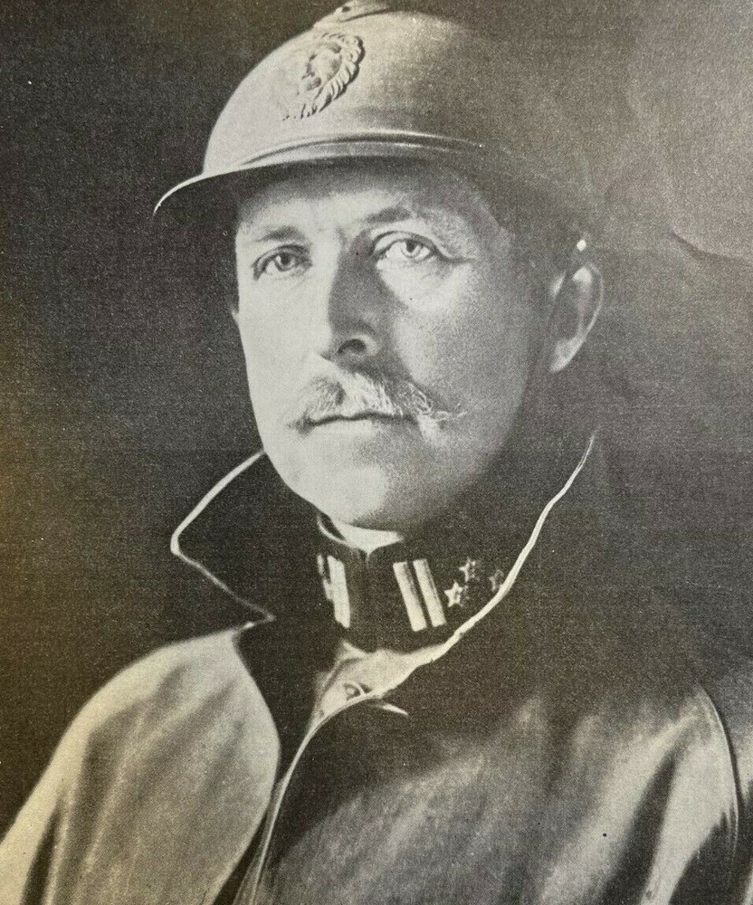 1919 King Albert of Belgium Queen Elizabeth illustrated