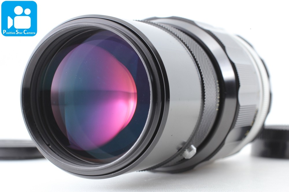 🎦👀[MINT] Nikon NIKKOR-Q.C Auto 200mm f4 MF Telephoto Non Ai Lens From JAPAN