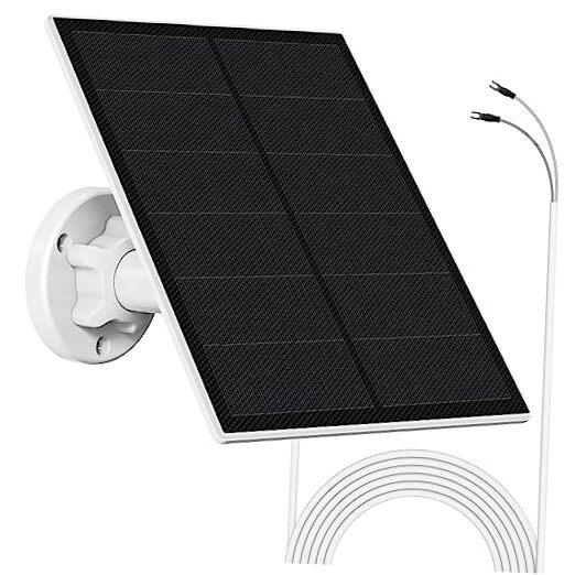 Solar Charger for Ring Doorbell,5W IP65 Waterproof Solar Panel for Ring