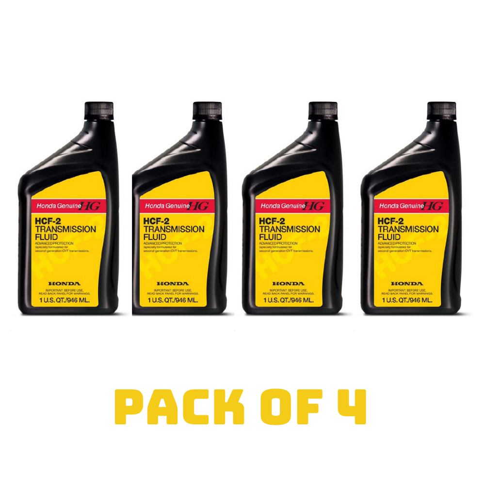 FLASH SALE🔥 4 X Quarts Genuine Honda Oem HCF-2 Fluid W/Crush Gasket 08200-HCF2-image