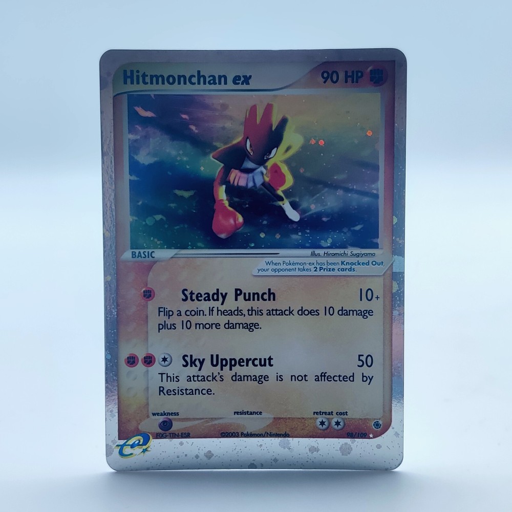 Pokemon TCG Card - EX Ruby & Sapphire Hitmonchan ex 98/109