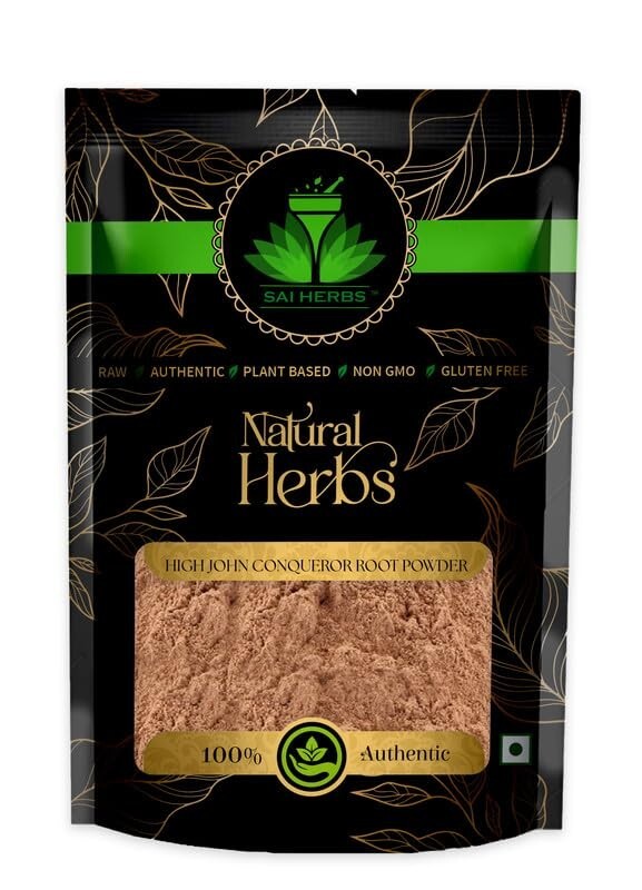 SAI HERBS High John the Conqueror Root Powder for Incense & Rituals