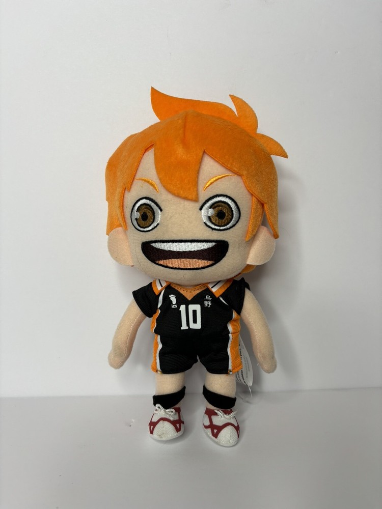 Haikyu!! SHOYO HINATA #10 PLUSH 9” Orange Black Stuffed Doll Crunchyroll