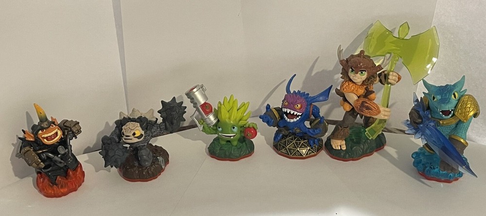 2014 Series Skylanders Giants Character Lot Of 6 (See Description)