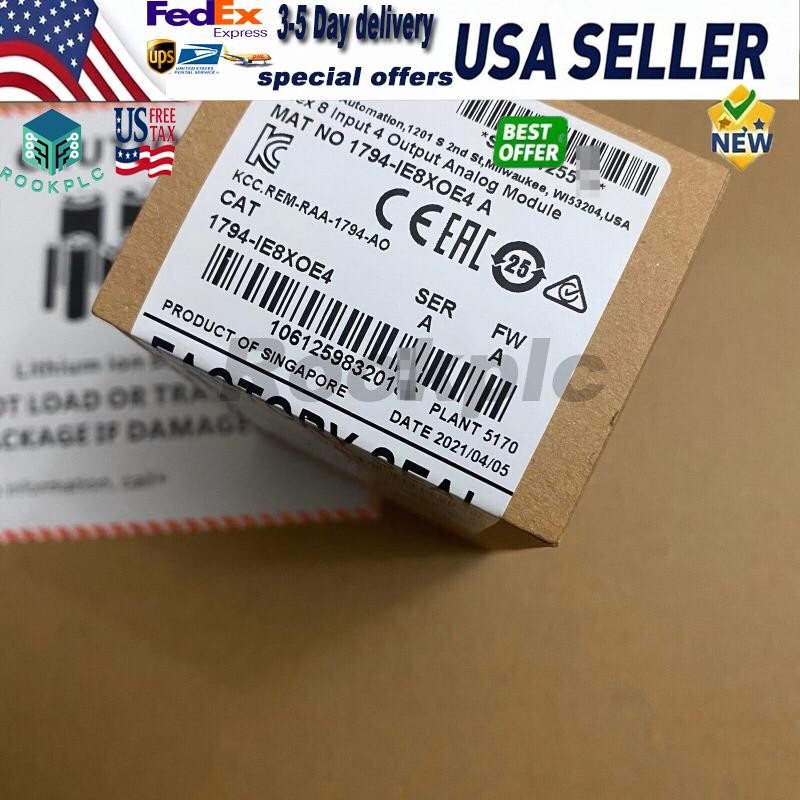 1794-IE8XOE4 AB Flex 8 Input 4 Output Analog Module 1794-IE8XOE4 SPOT GOODS #CG