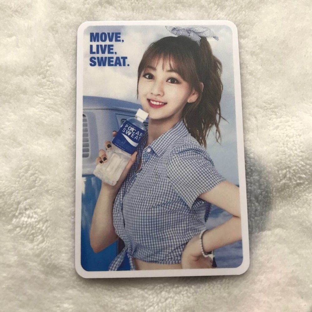 TWICE 30th Pocari Sweat Limited Pocari Jihyo Photo Card