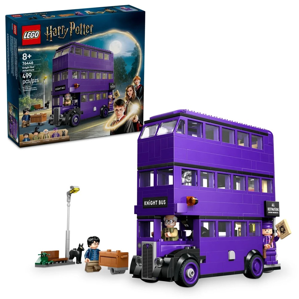 LEGO Harry Potter Knight Bus 76446 Building Kit with Moving Wheels & FREE Shipping