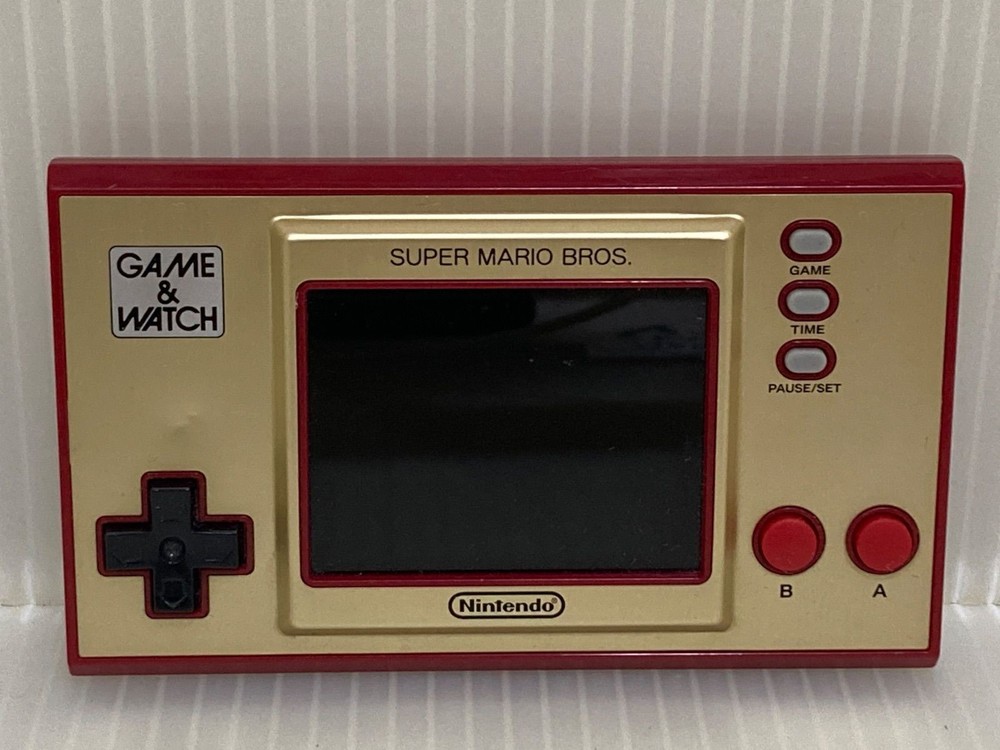 Gamed & Watch Super Mario Bros 35 Anniversary Game and Nintendo Parachute Wat 64