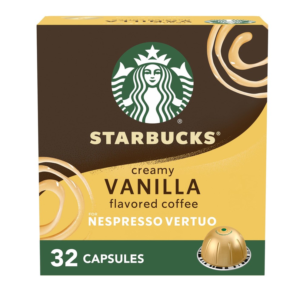 Vertuo Vanilla Flavored Coffee Pods 32-Count Brews 7.8 oz