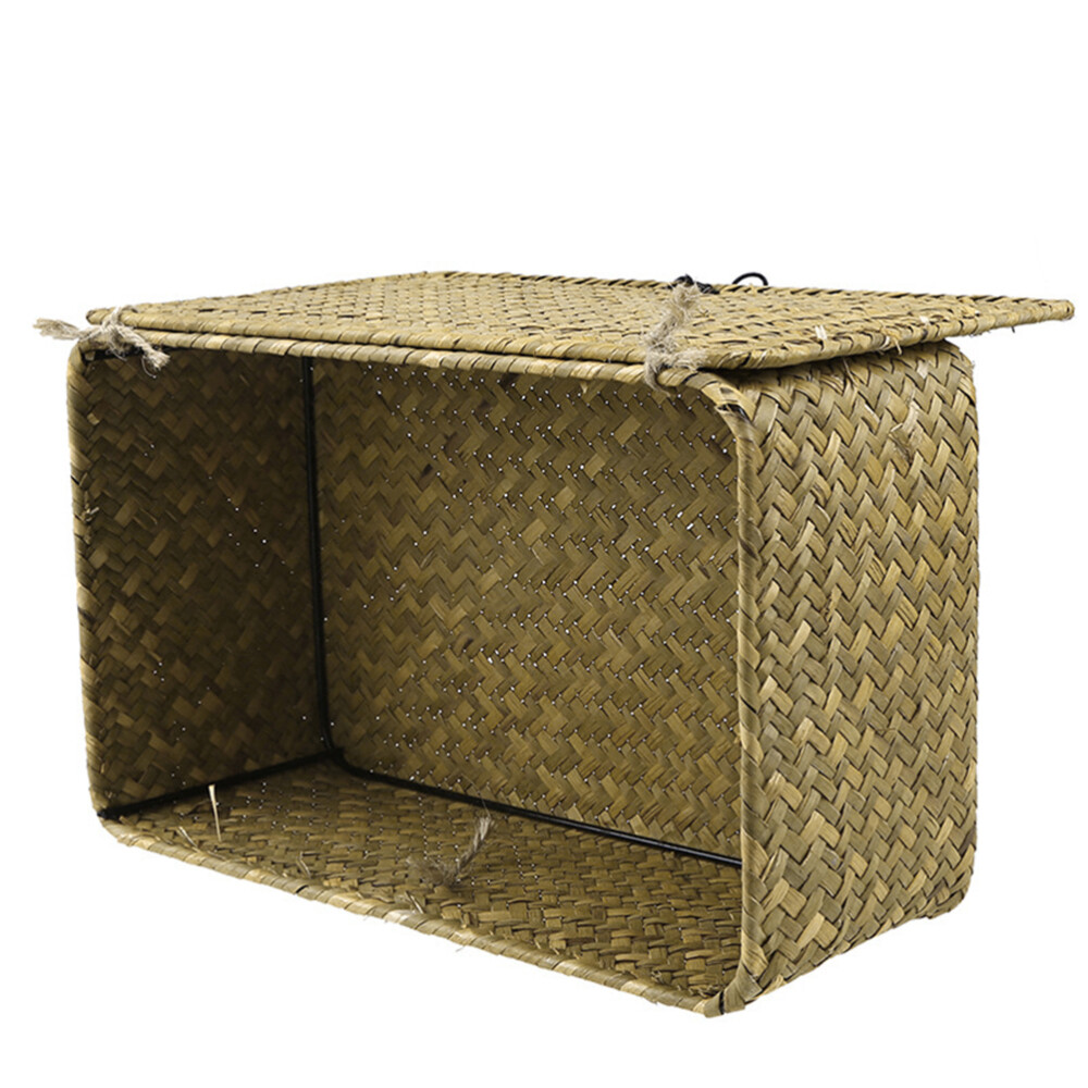 Shelf Storage Basket Bins with Lids Baskets for Shelves Baby