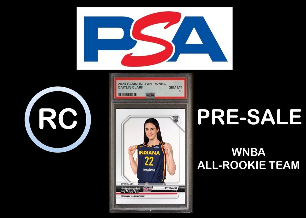 PRESALE PSA 10 CAITLIN CLARK ALL ROOKIE TEAM 2024 Panini Instant #247 RC-image