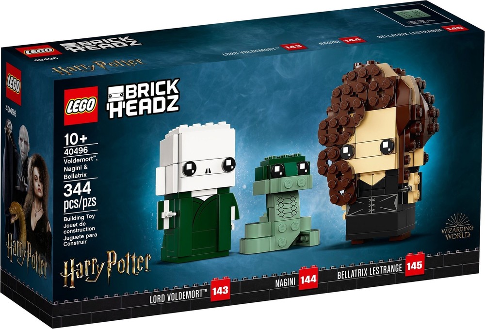 LEGO BrickHeadz Voldemort Nagini & Bellatrix Harry Potter Set with Free Shipping