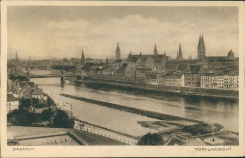 Ansichtskarte Bremen Totalansicht  (9916)