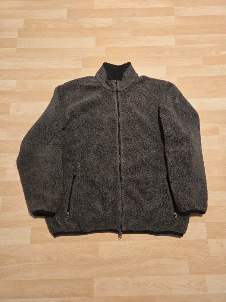 Vintage Nike ACG Deep Pile Fleece Sherpa Full Zip Jacket Men’s Size XL Green