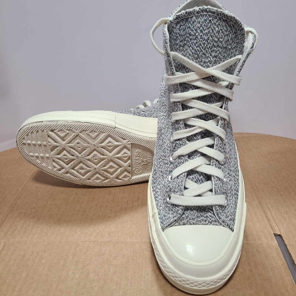 Converse Chuck Taylor 70 Renew Cotton Sneakers in Gray Size 9M 12W 166702C