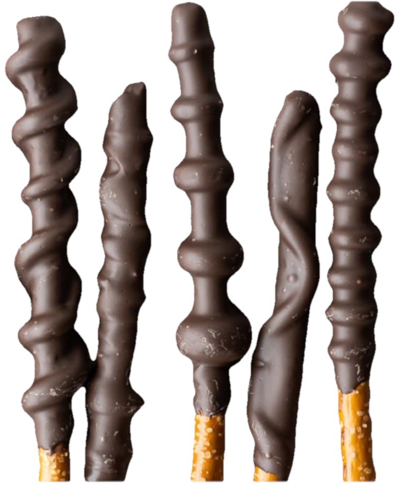 Harry Potter Chocolate Caramel Pretzel Wands Hogwarts Treat