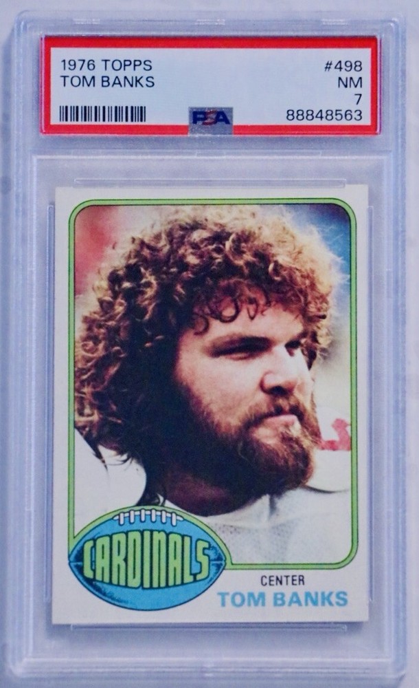 1976 Topps Tom Banks #498 Rookie Card RC  