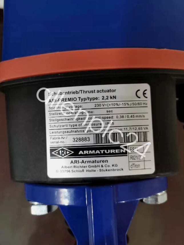1PC New Motorized valves ARI-PREMIO ARI2.2KN switching electric actuator
