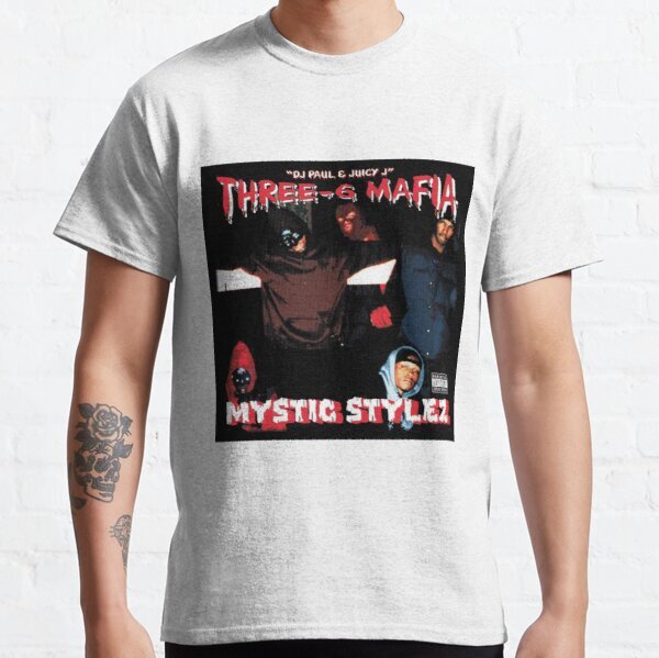 Classic Music band T-Shirt Mystic Stylez Three 6 Mafia Arabian Dr. Dre