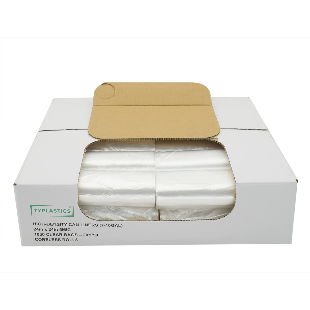 Revestimiento de bote de basura - Venta al por mayor 1000 unidades bolsas de basura en rollo perforado 7-10 G...