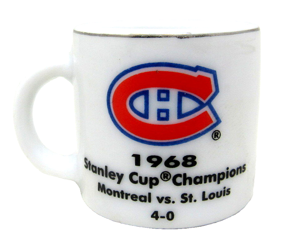 Montreal Canadiens 1968 Stanley Cup NHL Hockey Mini Ceramic Mug