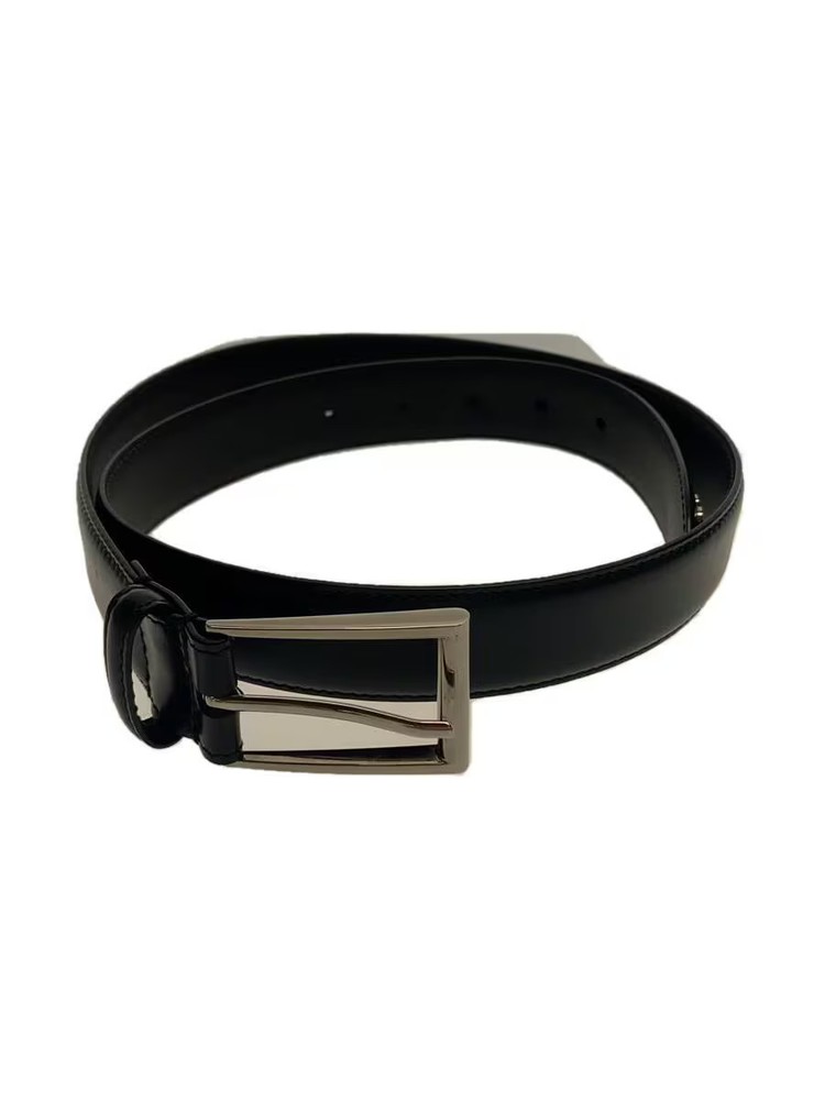 GUCCI Black Leather Belt for Men - Model 474313