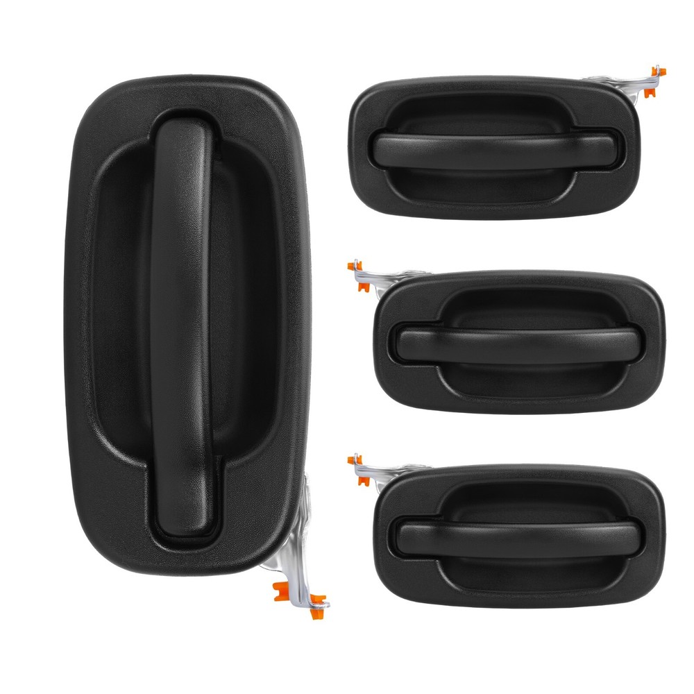 4x Exterior Door Handles Set For 1999-2007 Chevrolet  Silverado Tahoe GMC Sierra