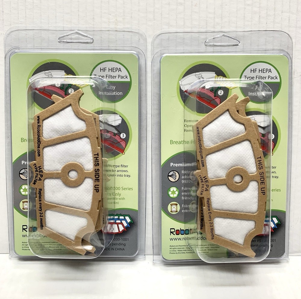 Roomba 500 Series HEPA Filters 2-Pack New 6 Filters Total for iRobot Vacuum