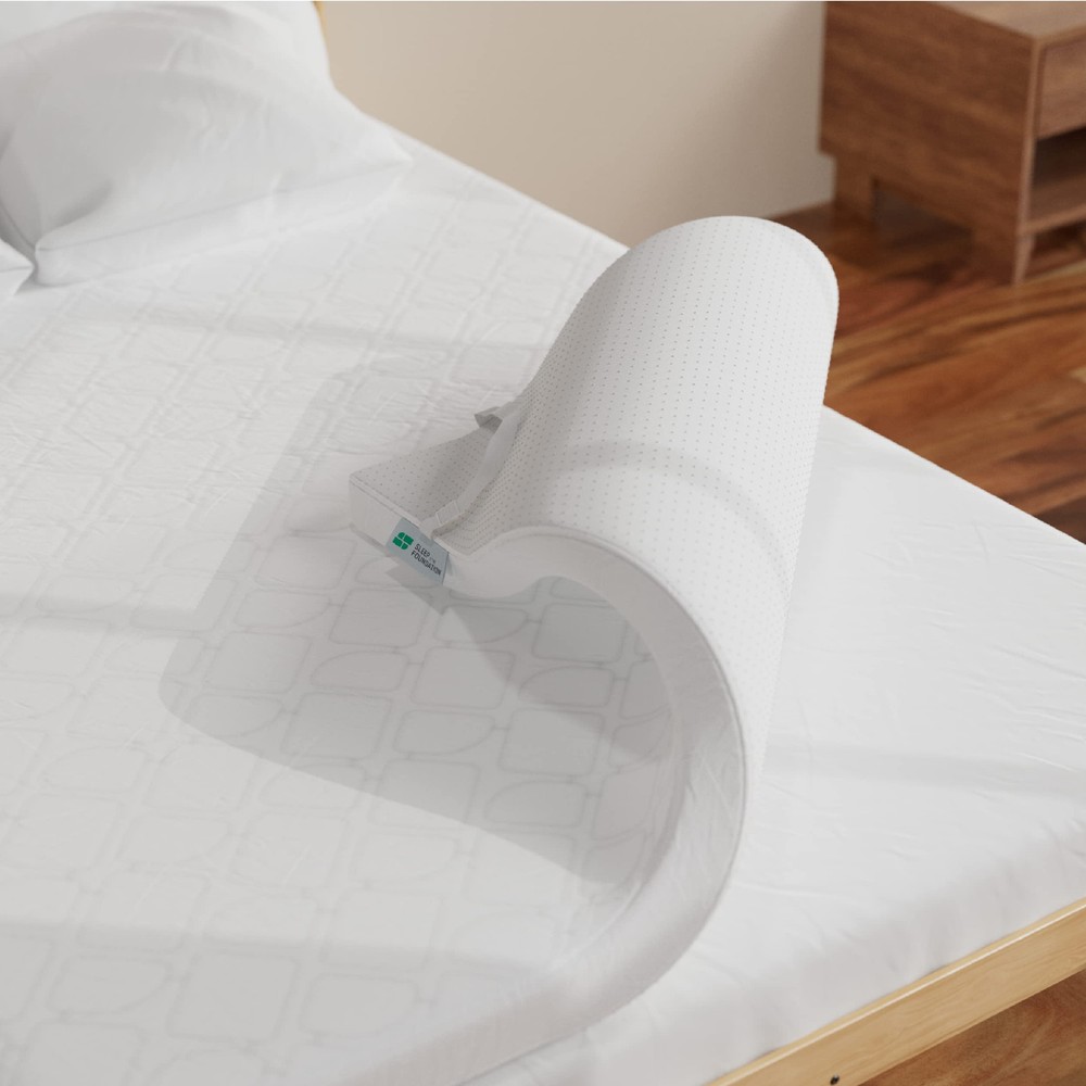 Memory Foam Mattress Topper - King Mattress Pad with 2 Inch Cooling Gel Inser...