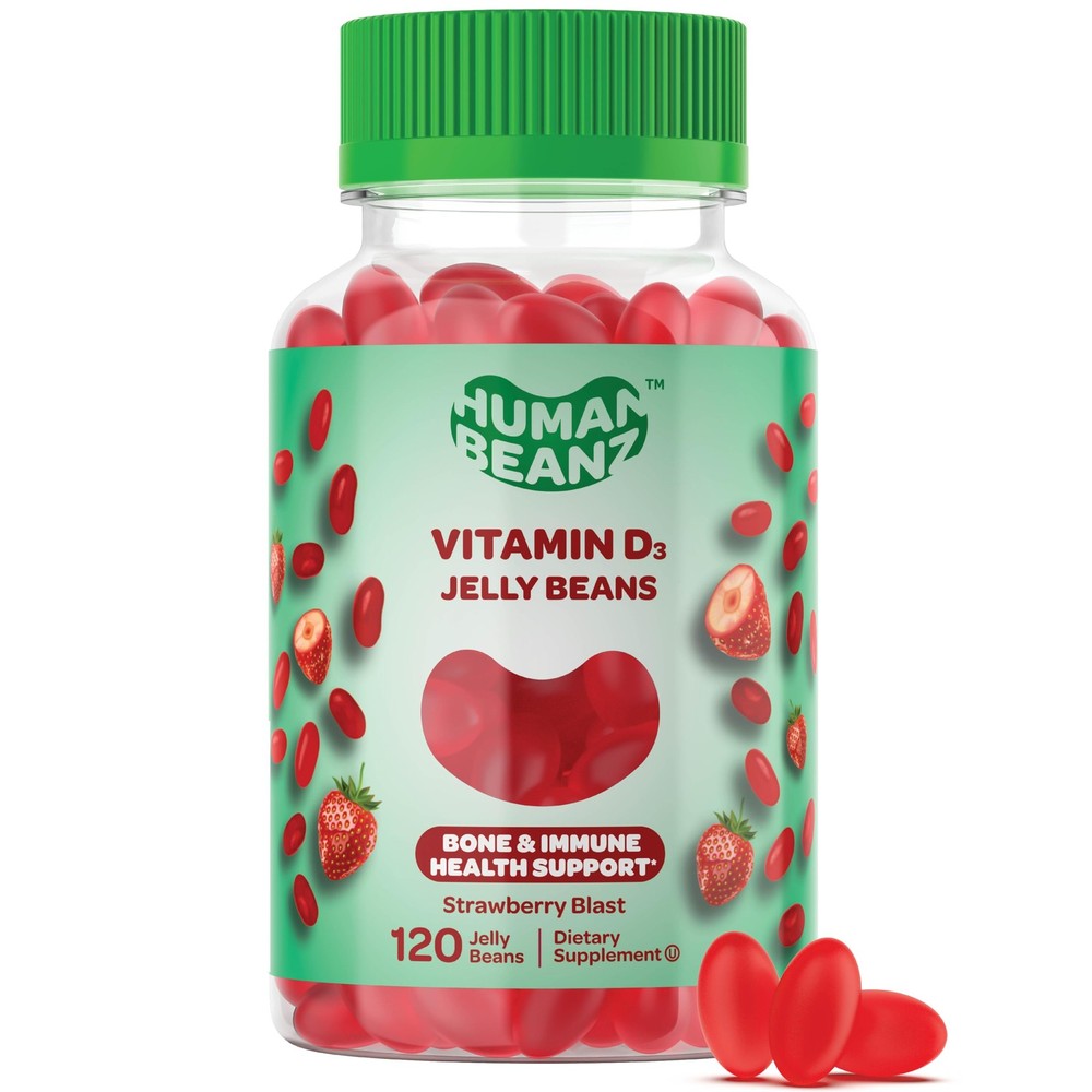 High-Potency Vitamin D3 Gummies for Adults - 2000 IU Immune Support
