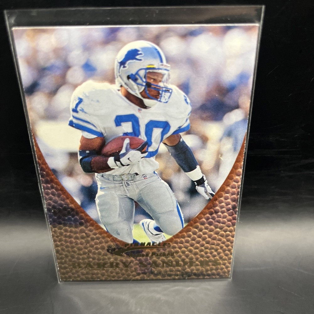 1997 Pinnacle Action Packed Barry Sanders #16 Detroit Lions Football Card