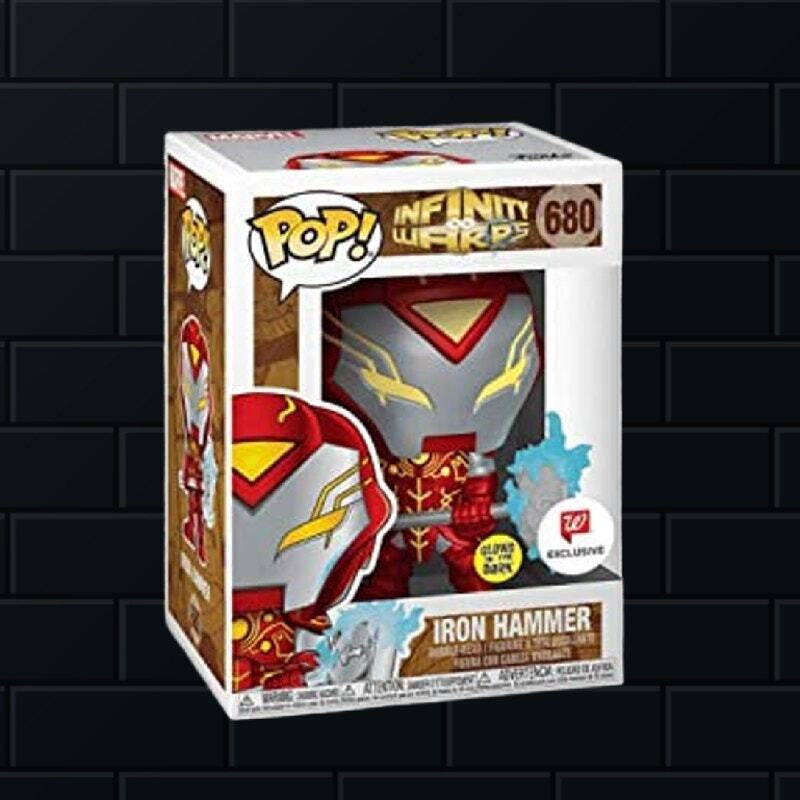 Marvel Infinity Warps Iron Hammer Glow Exclusive Funko Pop 680