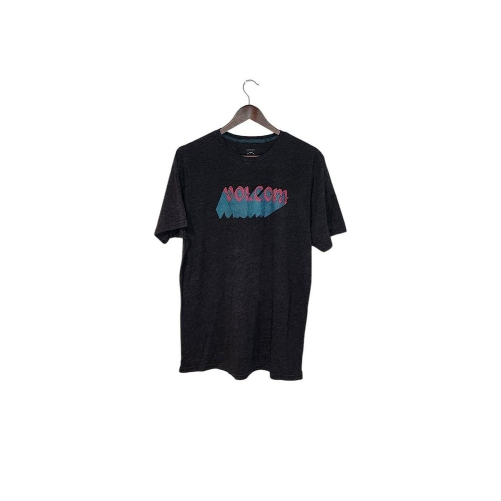 Volcom Grey Shirt Size Large Skater Grunge Casual Wear
